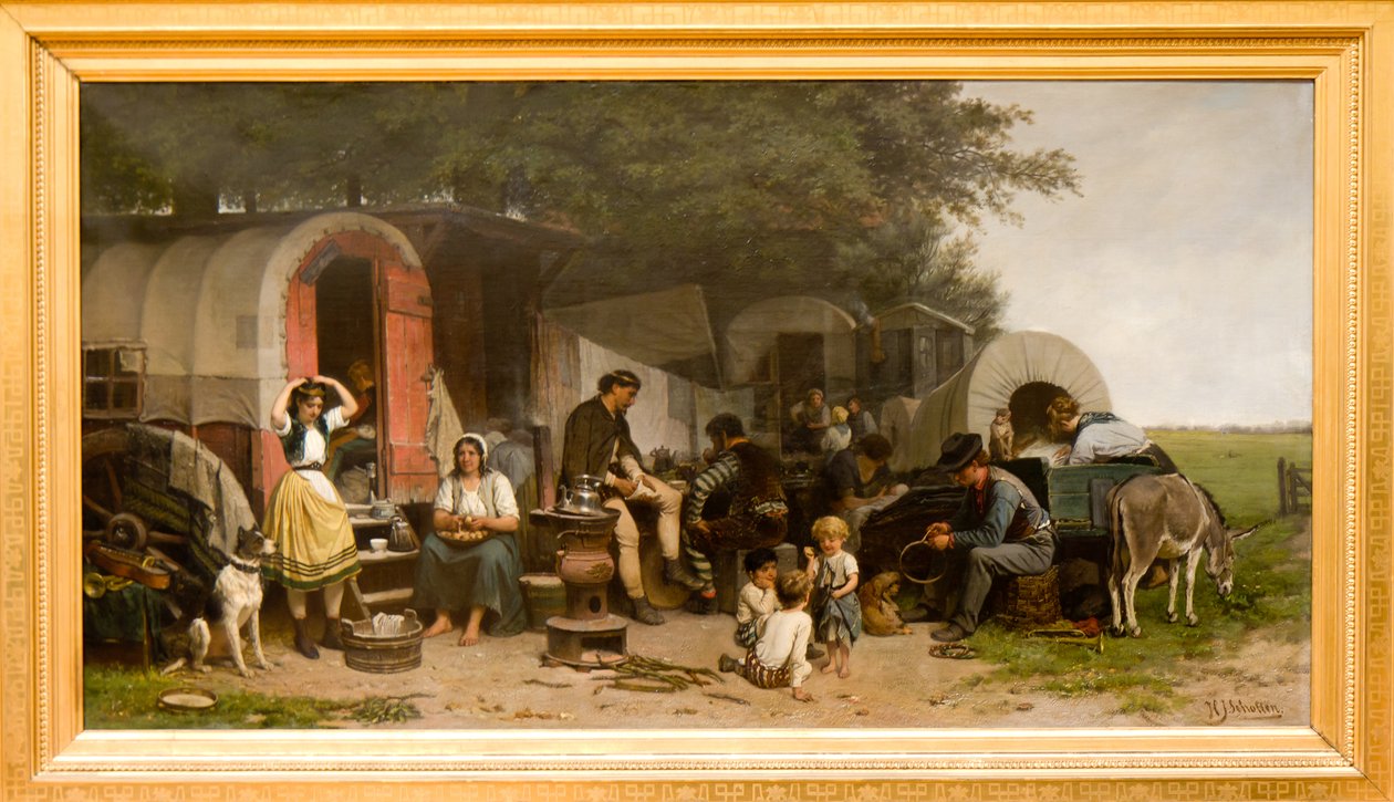 Circus guests av Hendrik Jacobus Scholten