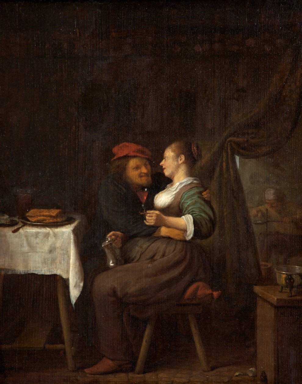 Holländsk uppvaktning, ca 1661 av Hendrik Martensz Sorgh