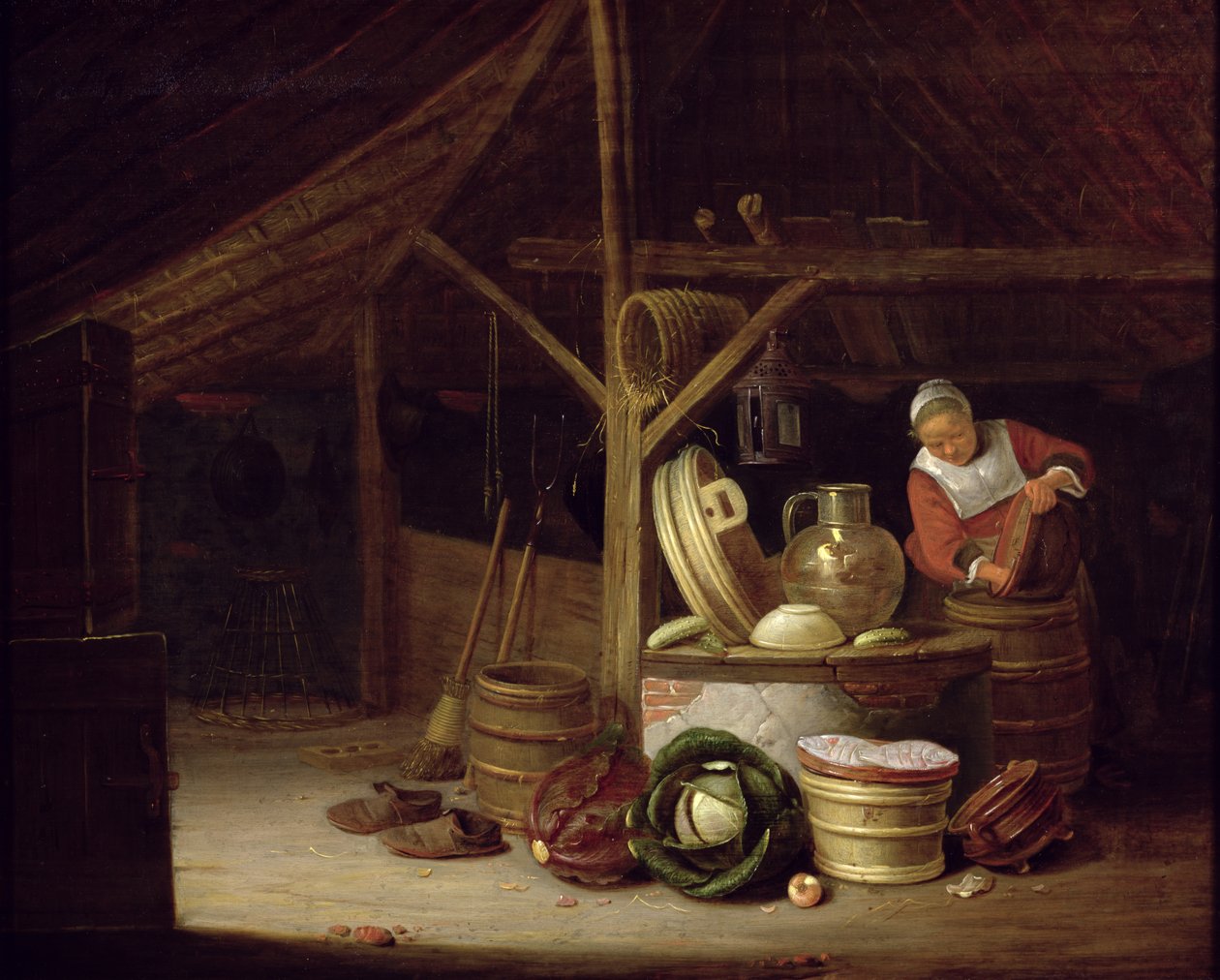 Köksinredning av Hendrik Martensz Sorgh