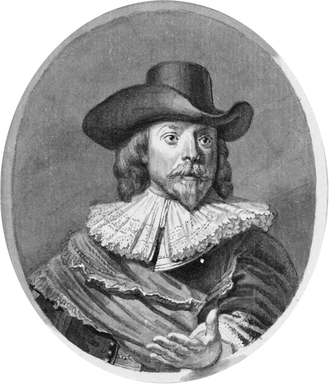 Portrait of Frans Banning Cocq av Hendrik Pothoven