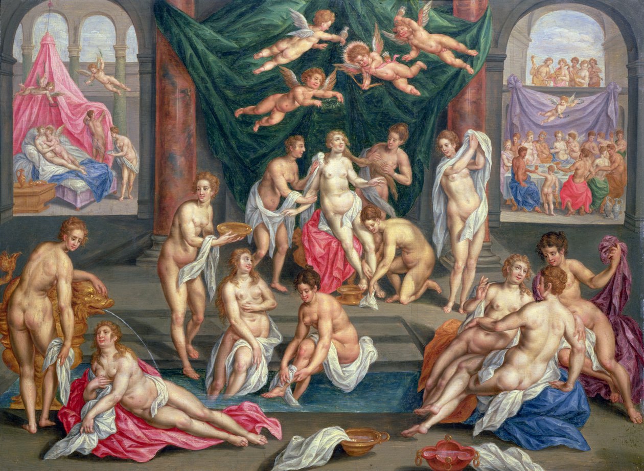 Historien om Amor och Psyke av Hendrick de Clerck