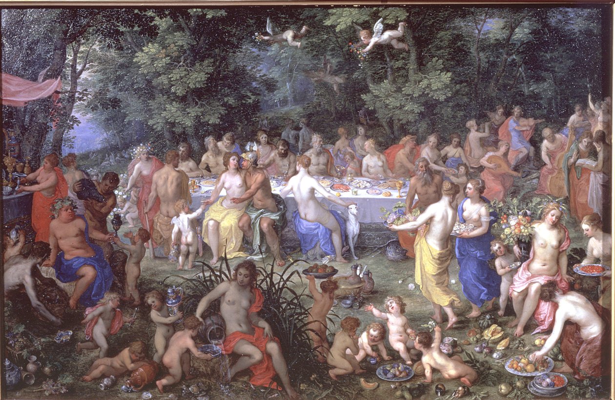 Gudarnas fest av Hendrik van the Elder Balen
