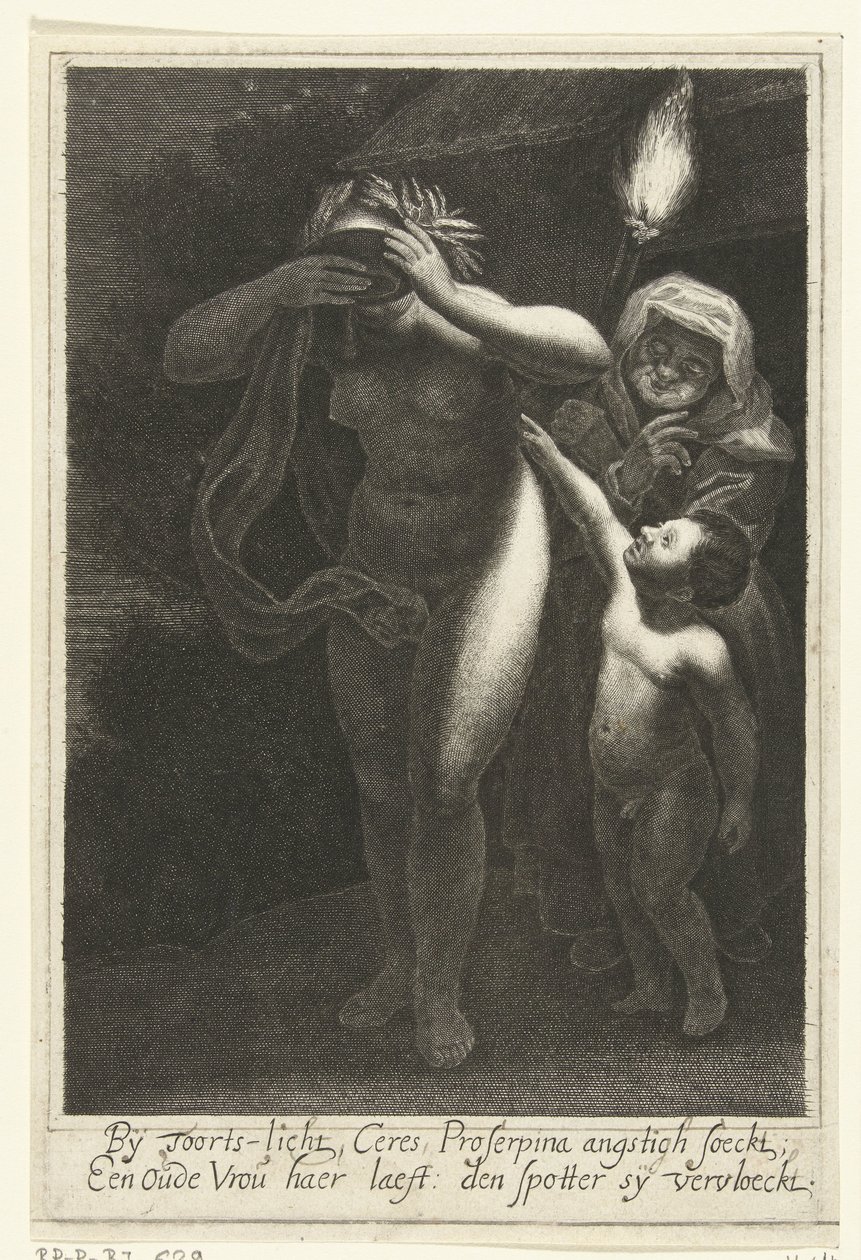 Ceres och Stellio av Hendrik Bary