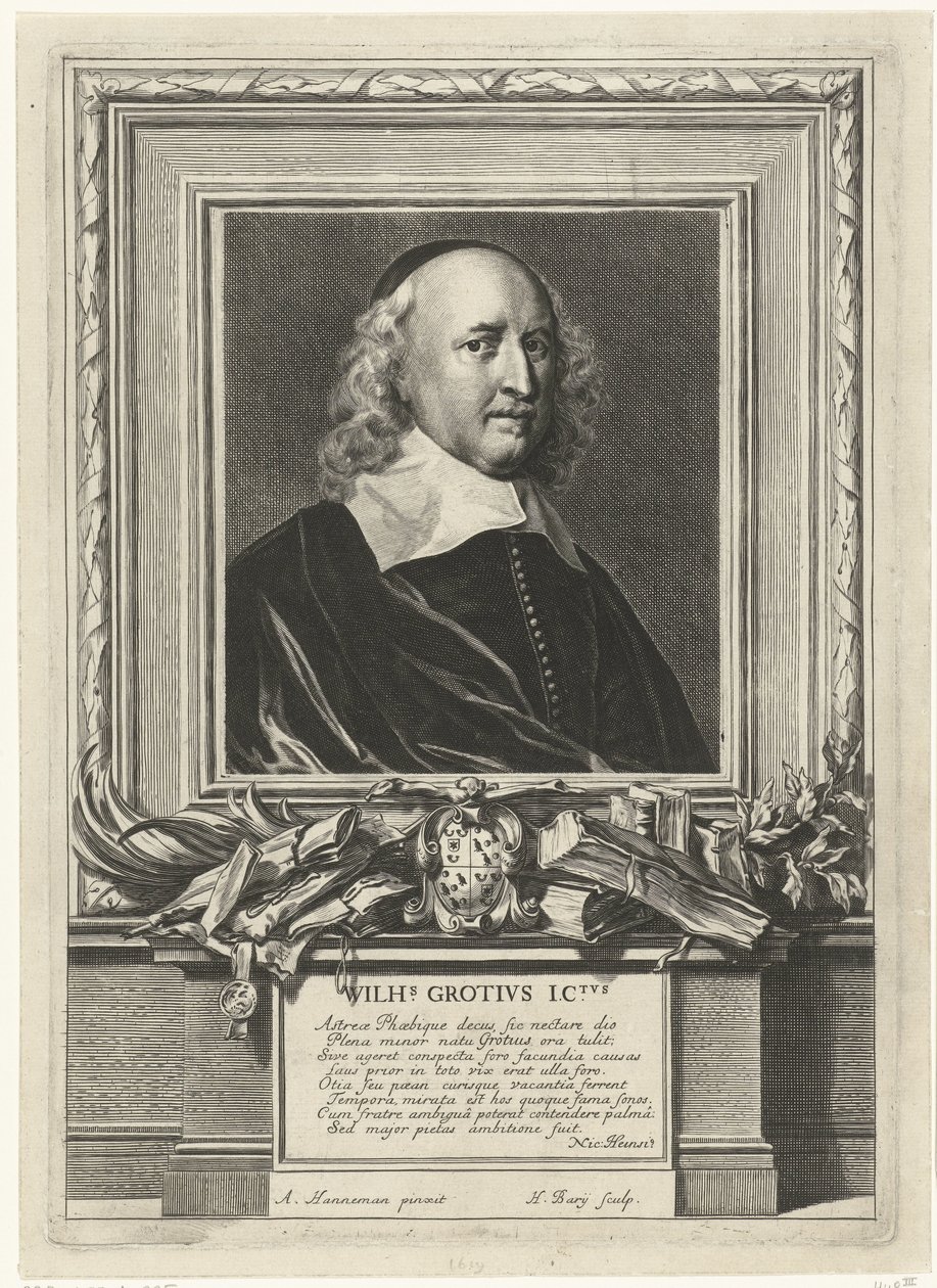 Porträtt av William den store av Hendrik Bary