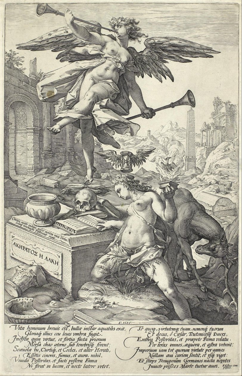 Berömmelse och historia av Hendrik Goltzius