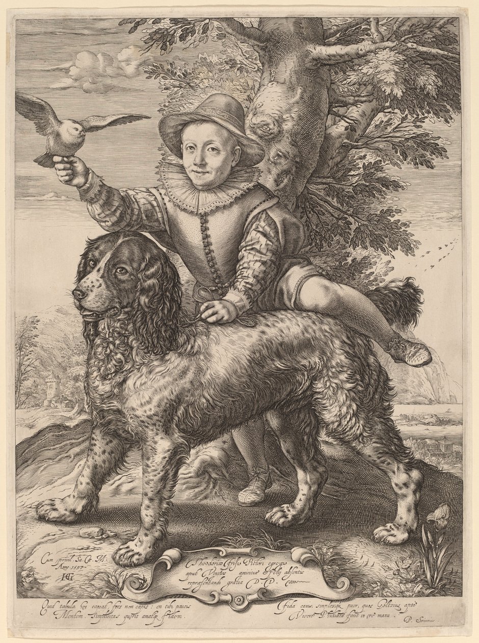 Frederik de Vries av Hendrik Goltzius