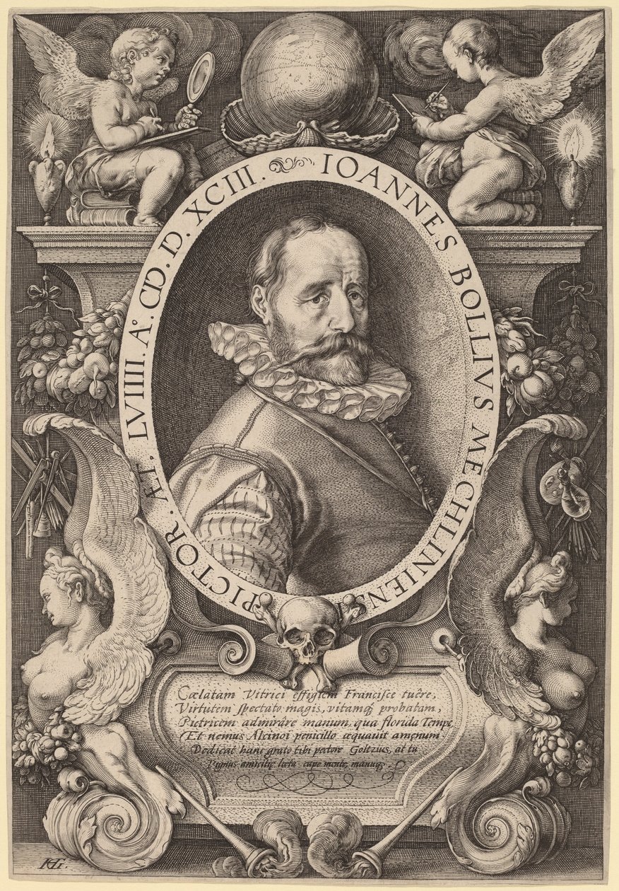 Hans Bol av Hendrik Goltzius