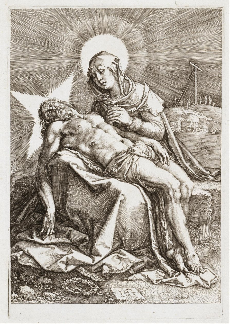Pieta av Hendrik Goltzius