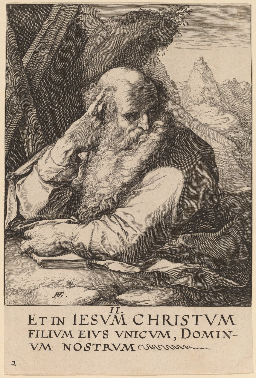 Sankt Andreas av Hendrik Goltzius