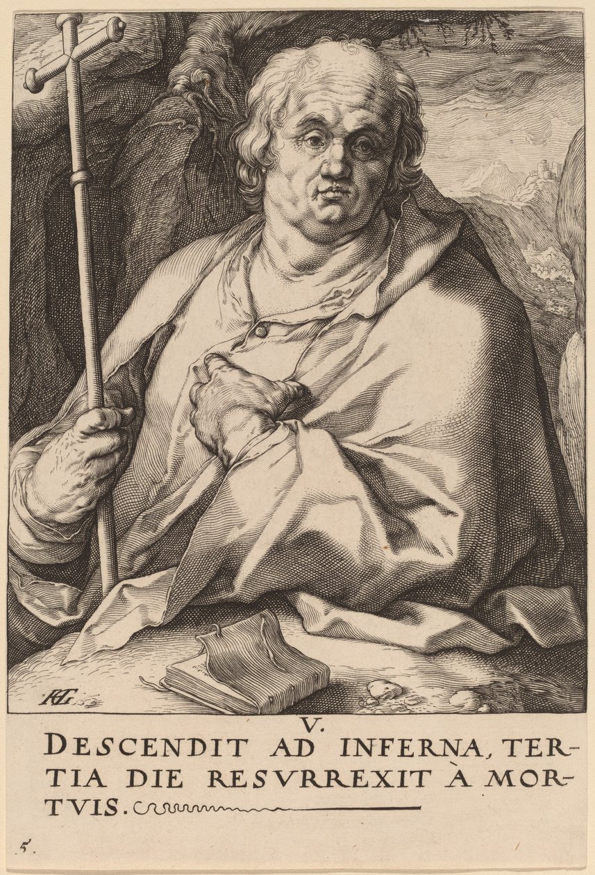 Sankt Filip av Hendrik Goltzius