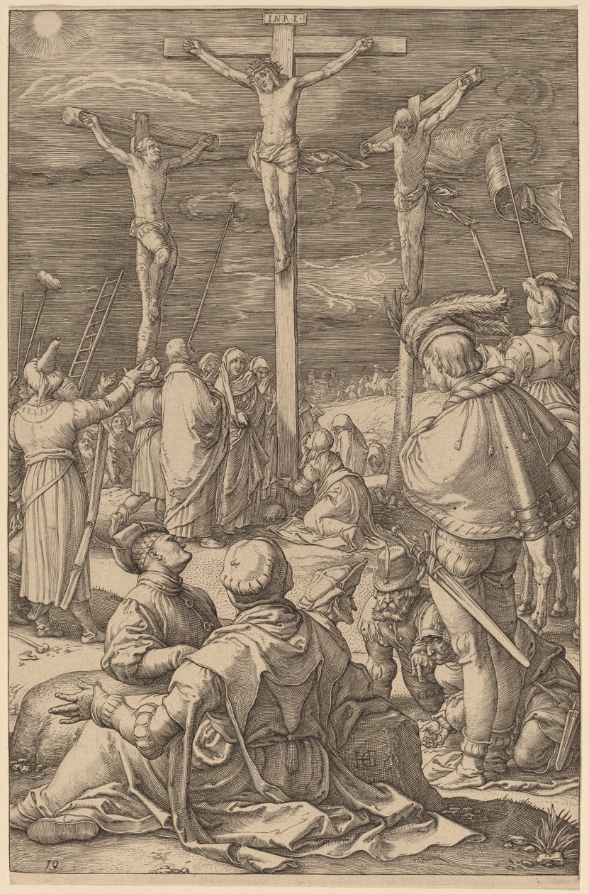 Korsfästelsen av Hendrik Goltzius
