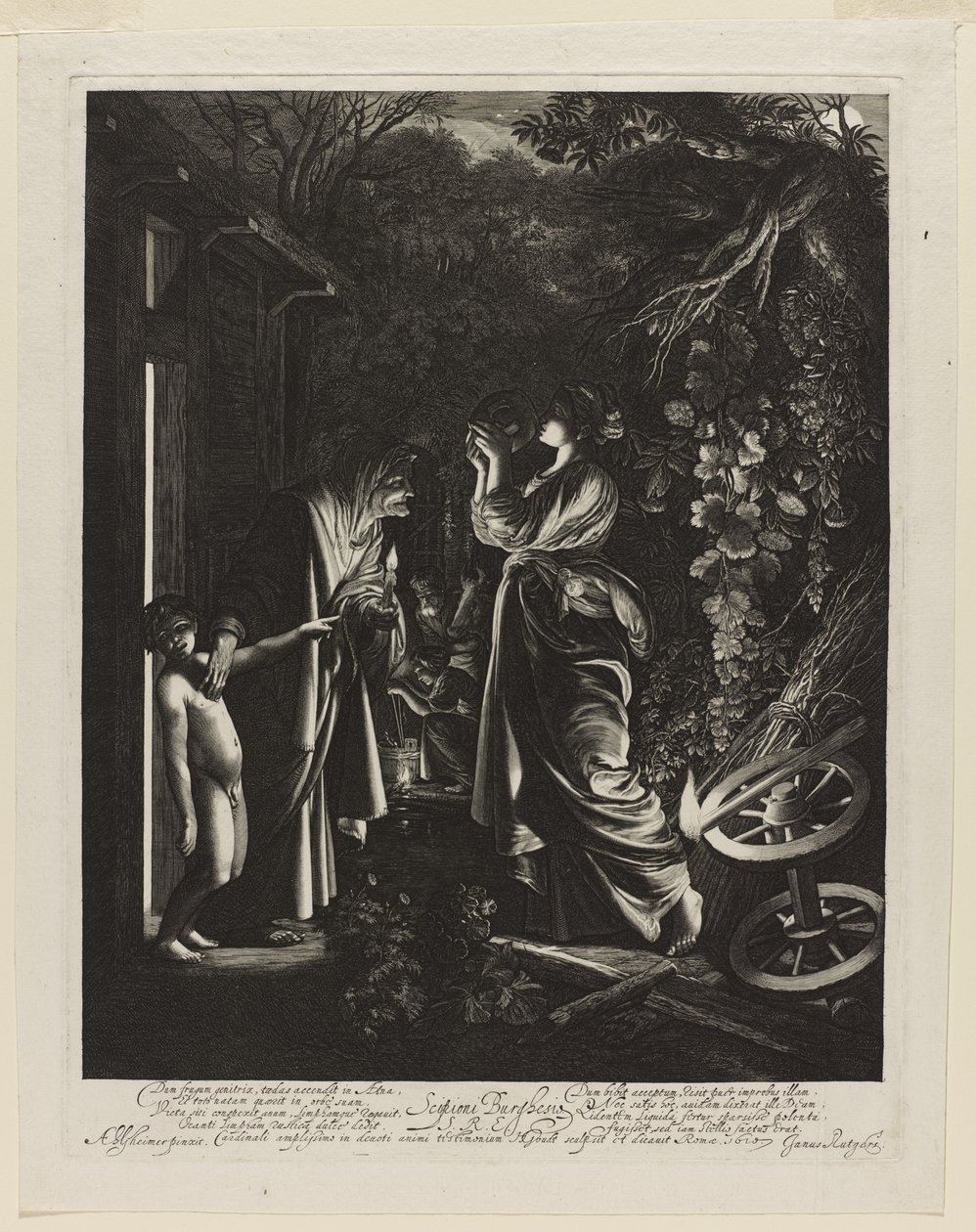 The Mocking of Ceres (Ceres söker hennes dotter) av Hendrik Goudt