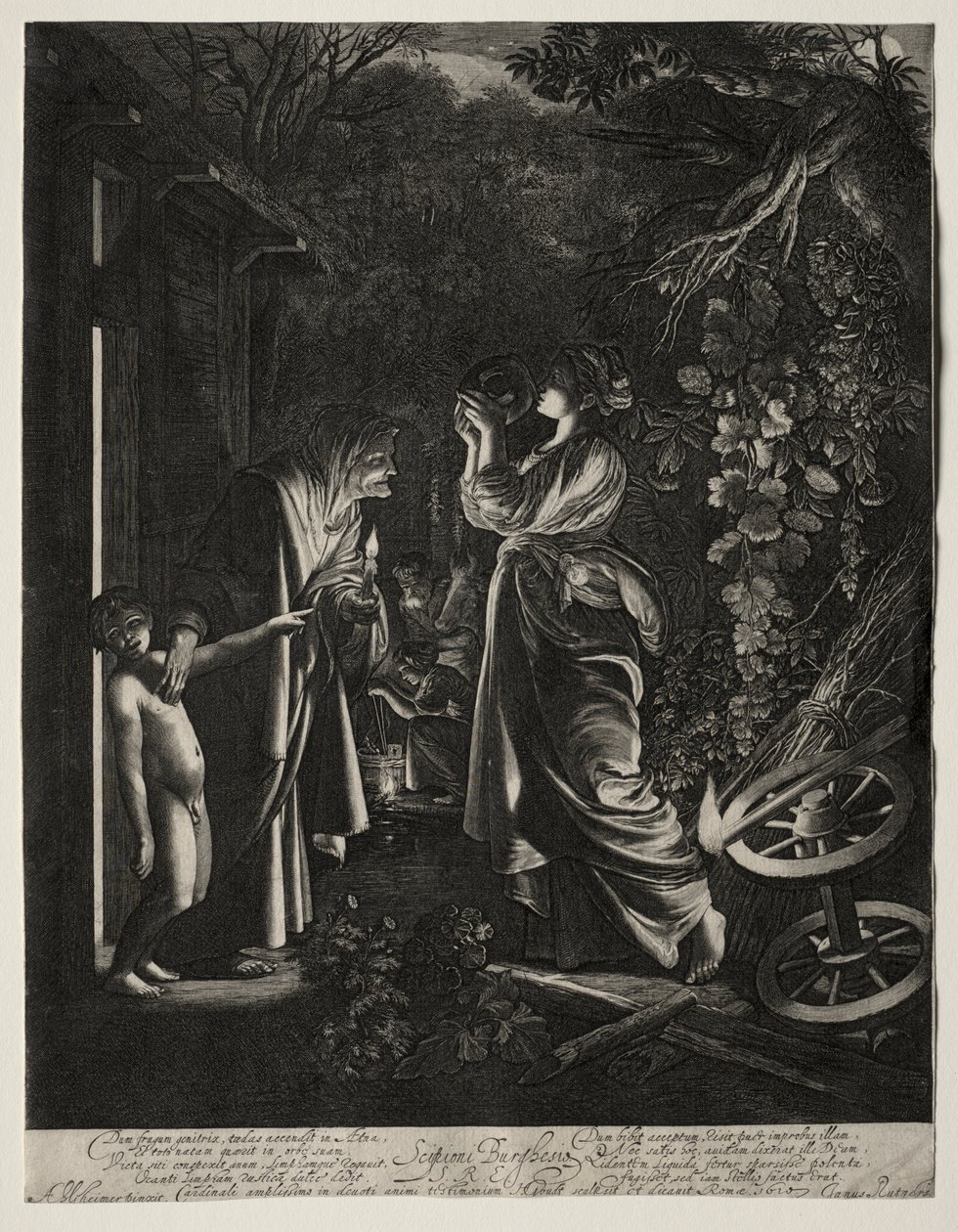 Hånandet av Ceres. av Hendrik Goudt