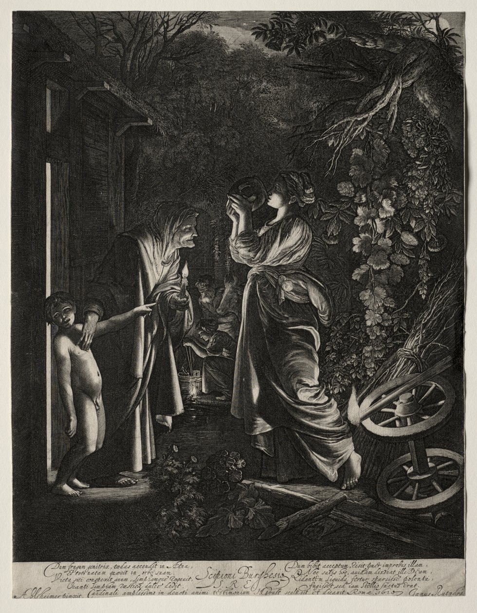 Hånandet av Ceres av Hendrik Goudt