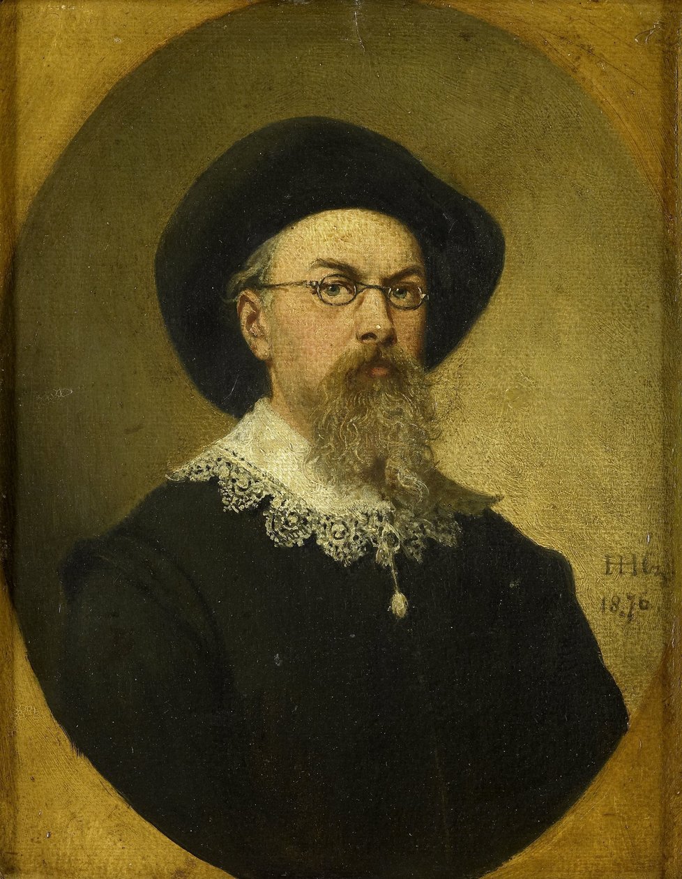 Självporträtt av Hendrik Hollander Cz.