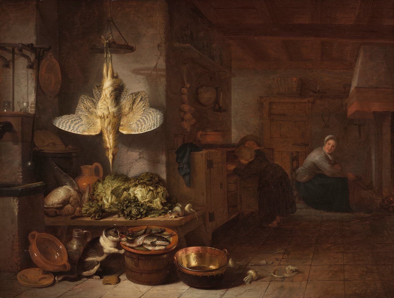 Ett kök av Hendrik Martensz. Sorgh