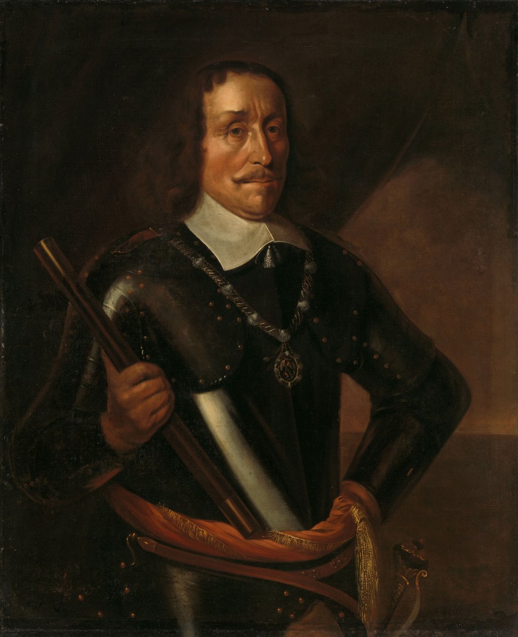 Witte Cornelisz de With (1599-1658), viceamiral av Holland och Väst-Friesland av Hendrik Martensz Sorgh