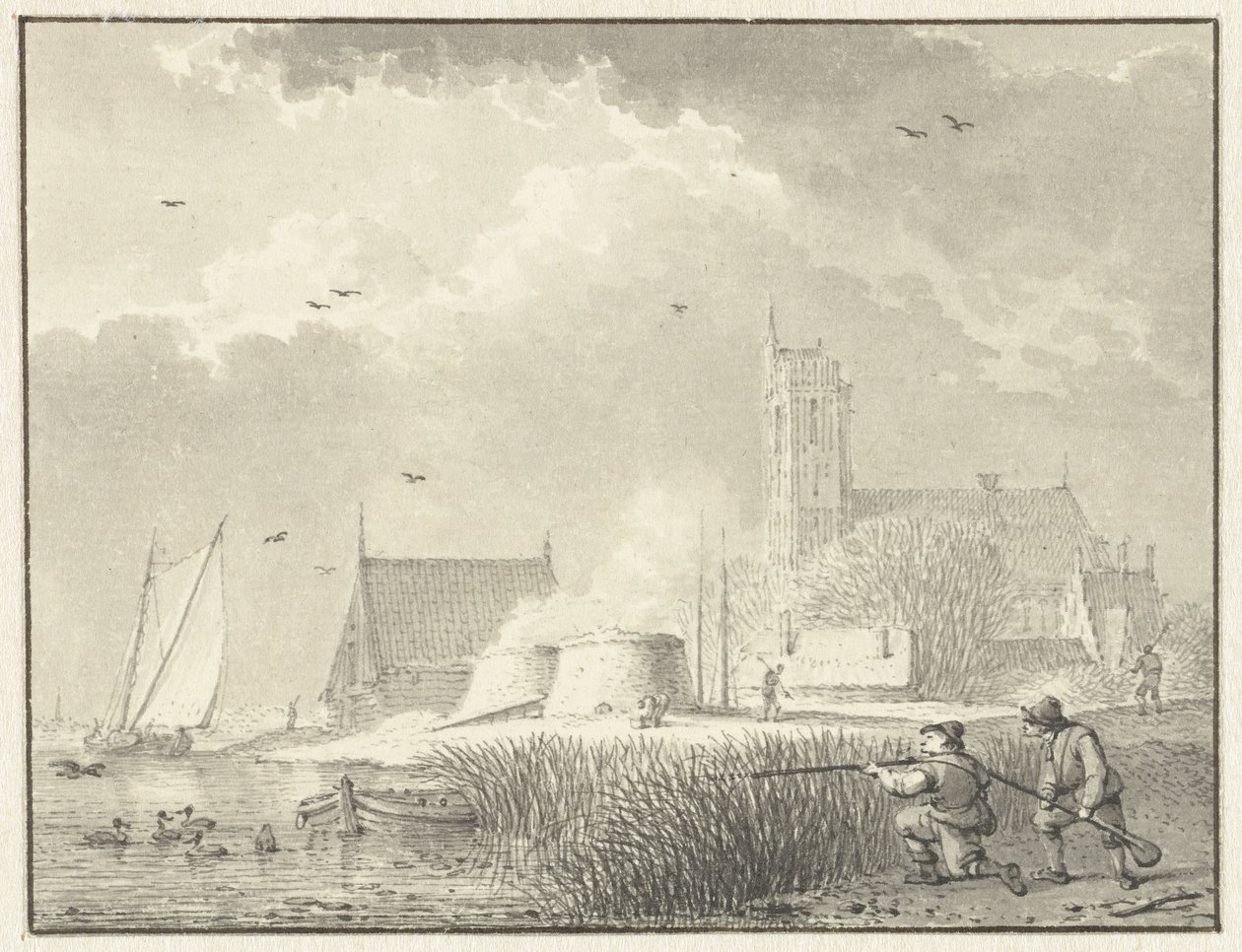ankjakt av Hendrik Meijer