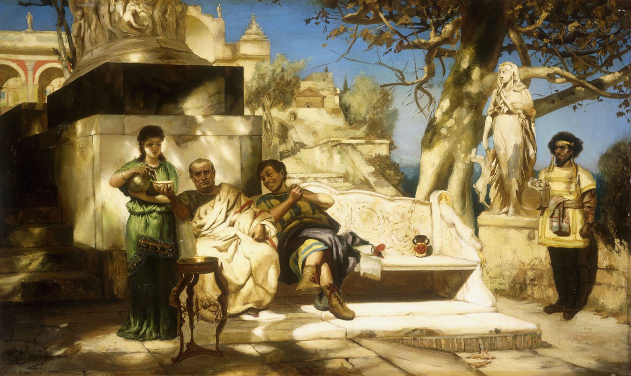 Patricians Siesta av Henryk Siemiradzki