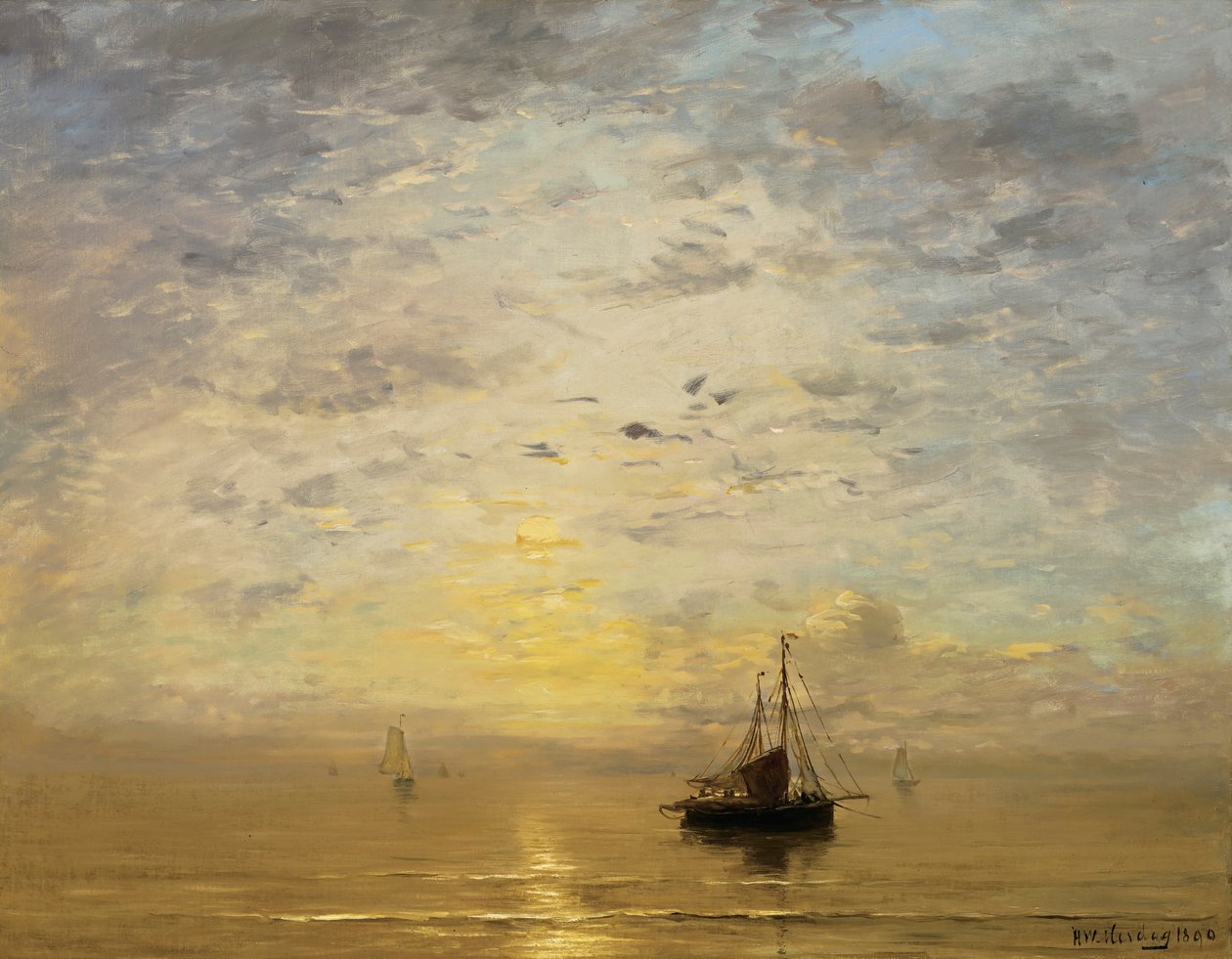Marin av Hendrik Willem Mesdag