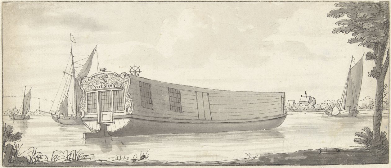Det flygande farkosten Volgh My av Hendrik de Leth