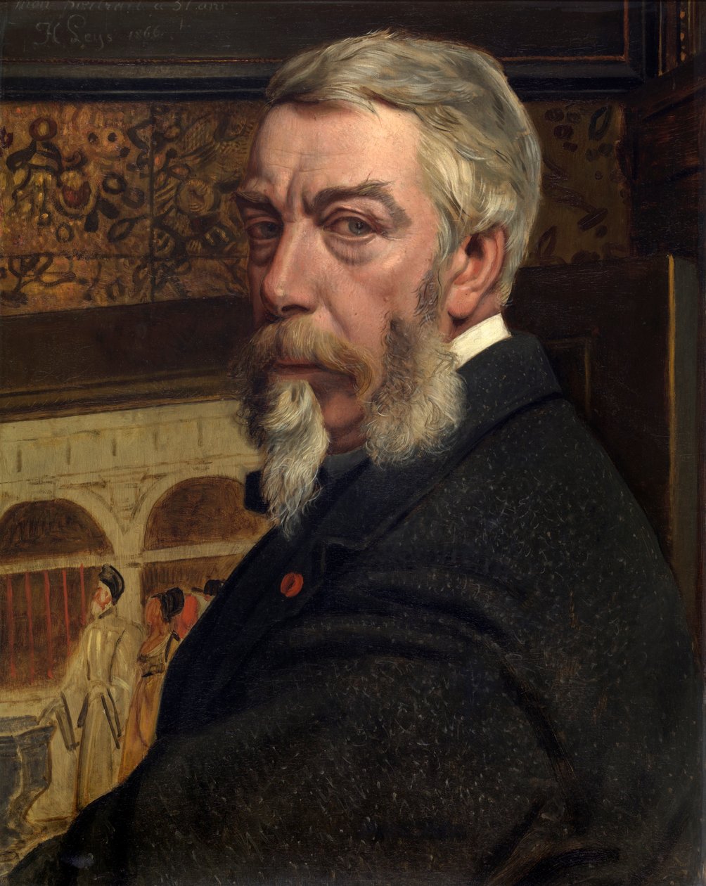 Självporträtt av Hendrik or Henri Leys