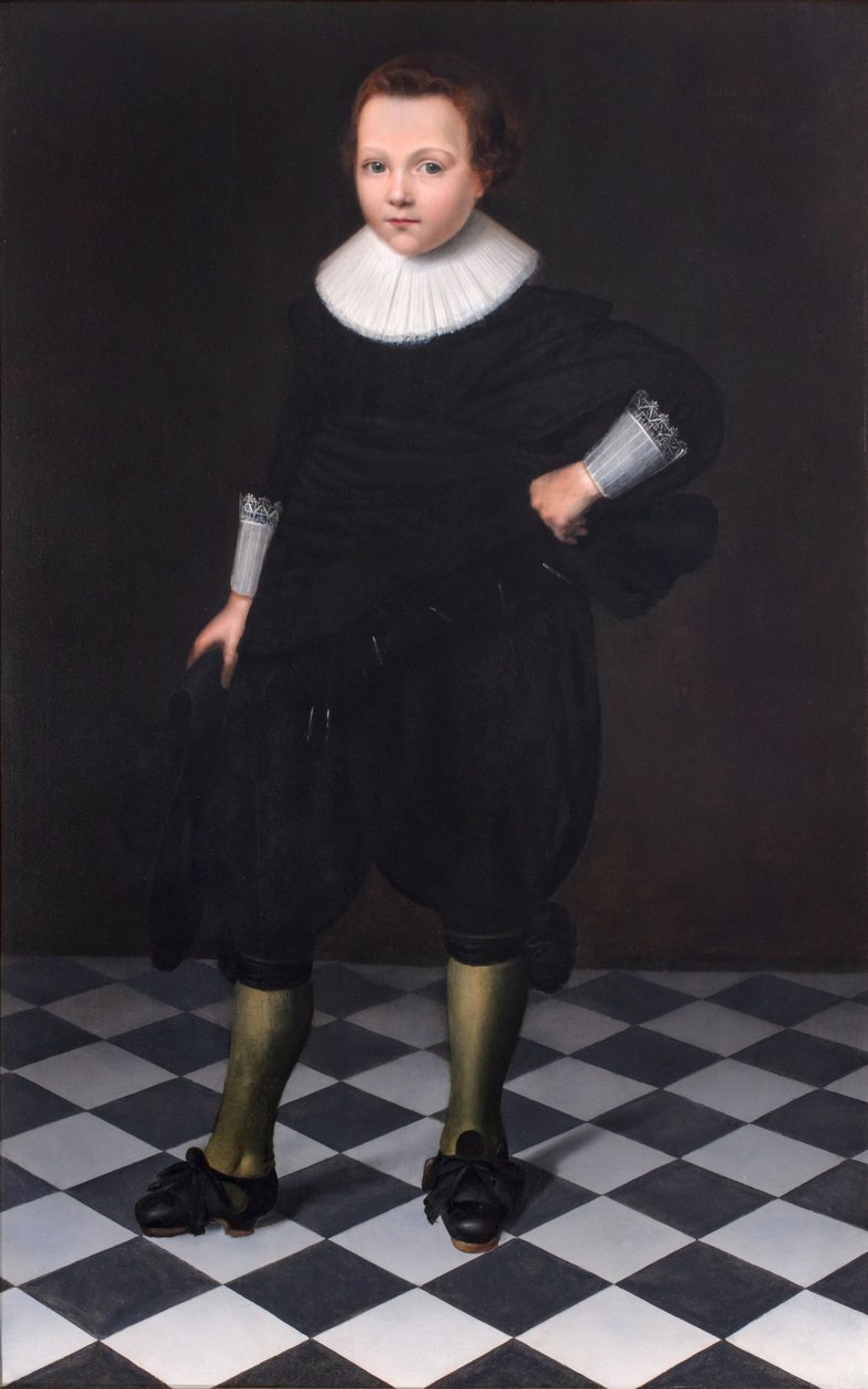 Porträtt av Florianus Merchijs av Hendrik van Schuylenburgh