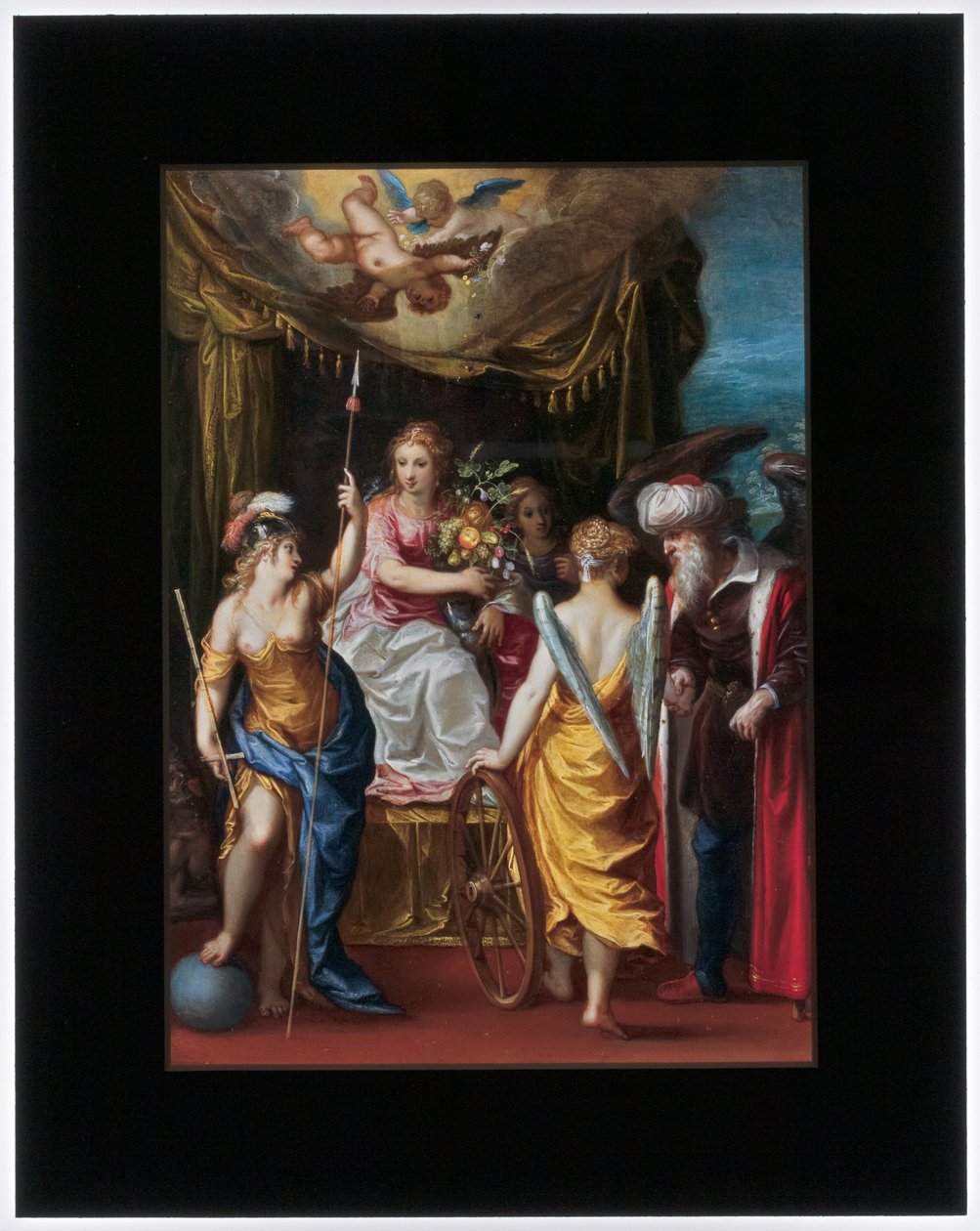 Minerva, Överflöd Och Fortune av Hendrik van the Elder Balen