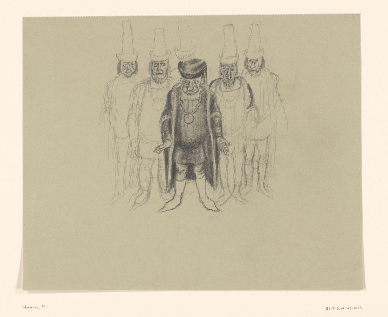 Ledde grupp av Henk Henriët