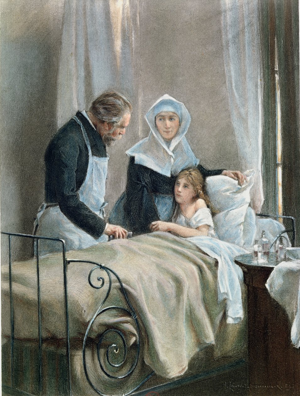 Det sjuka barnet av Henri Alphonse Louis Laurent Desrousseaux
