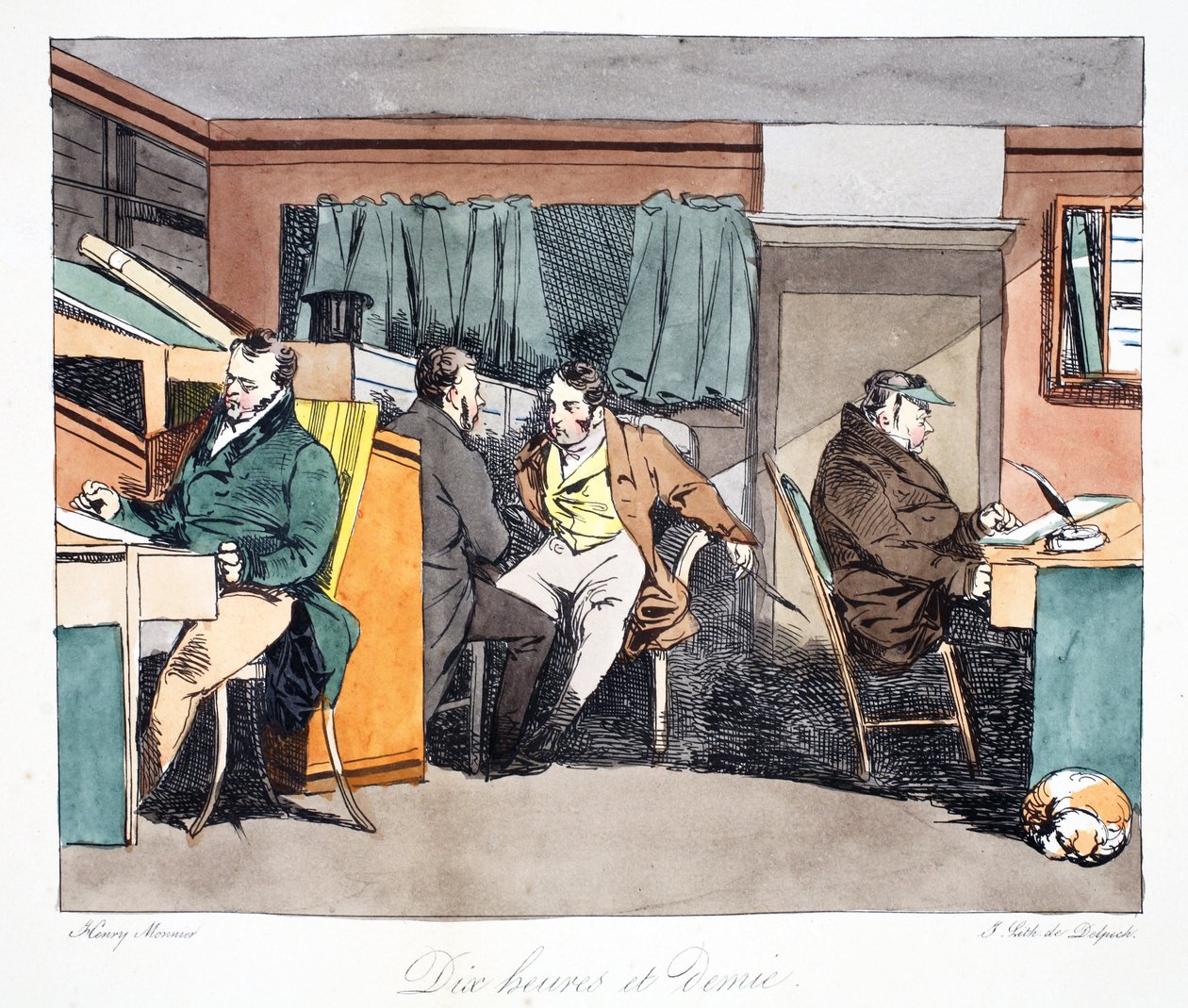 Halv elva, illustration från 