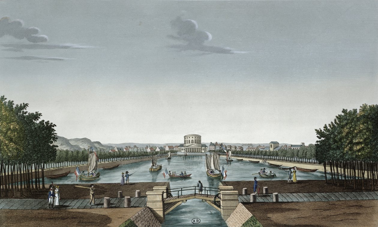 Utsikt över Bassin du Canal de l