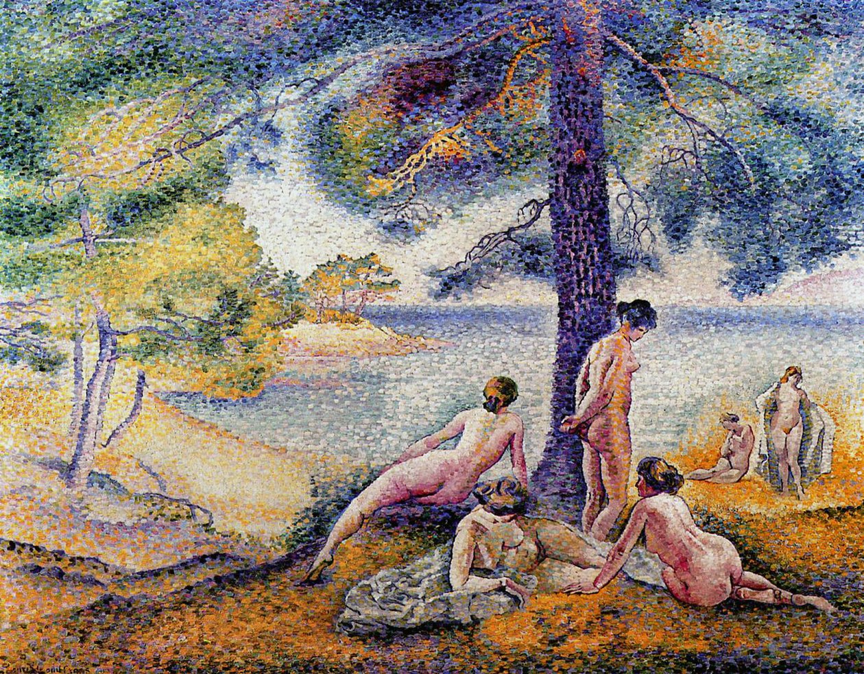 I skuggan, 1902 av Henri Edmond Cross
