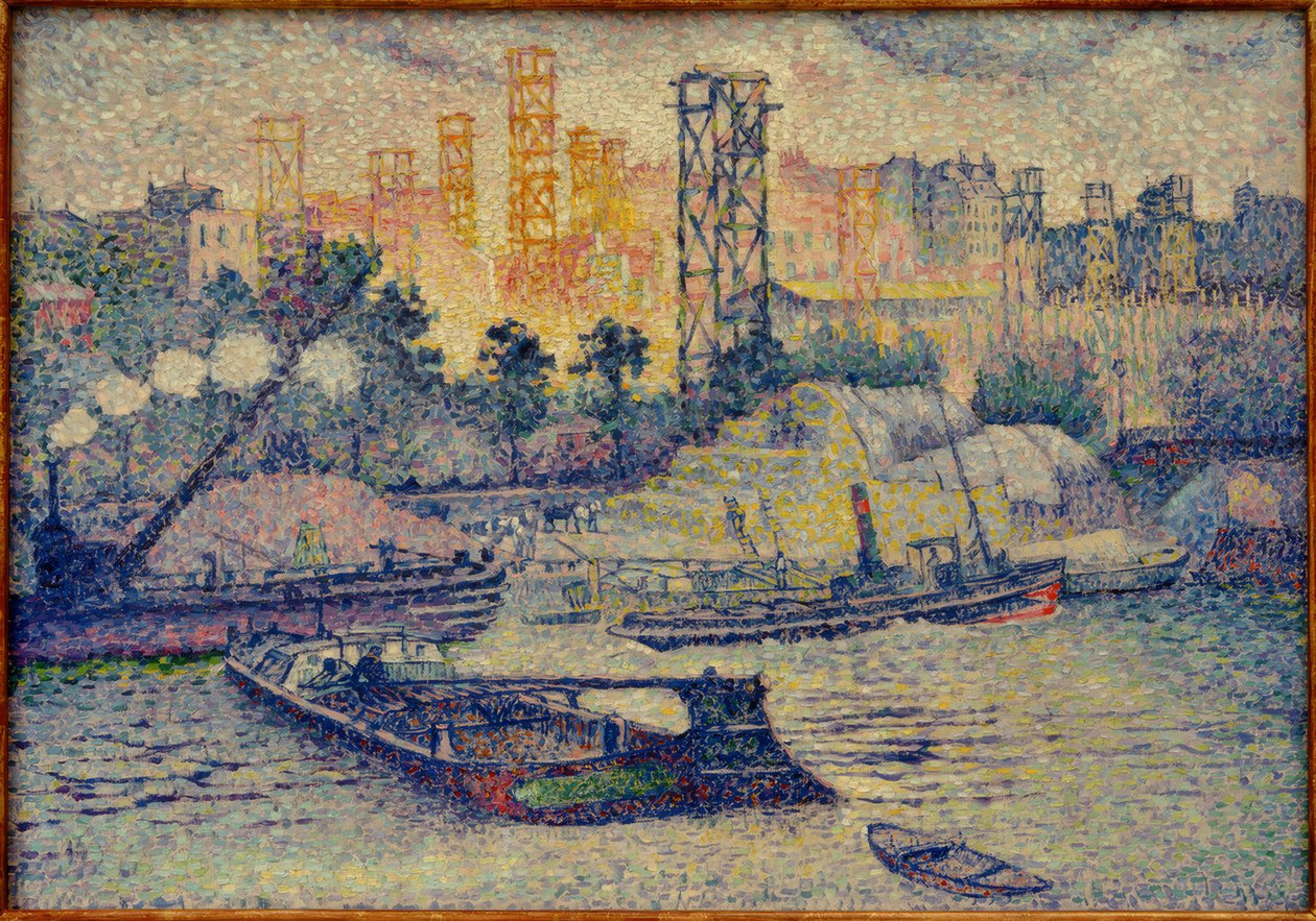 Quai de Passy av Henri Edmond Cross