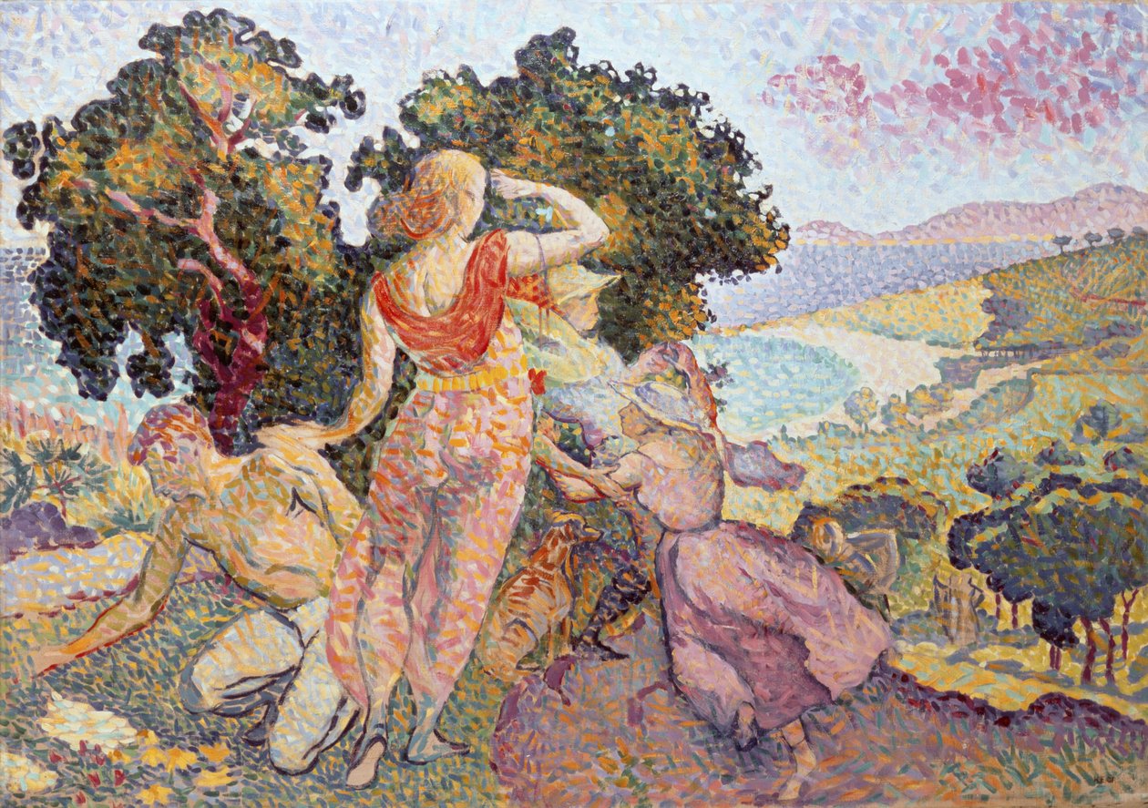 Exkursionisterna, 1894 av Henri Edmond Cross