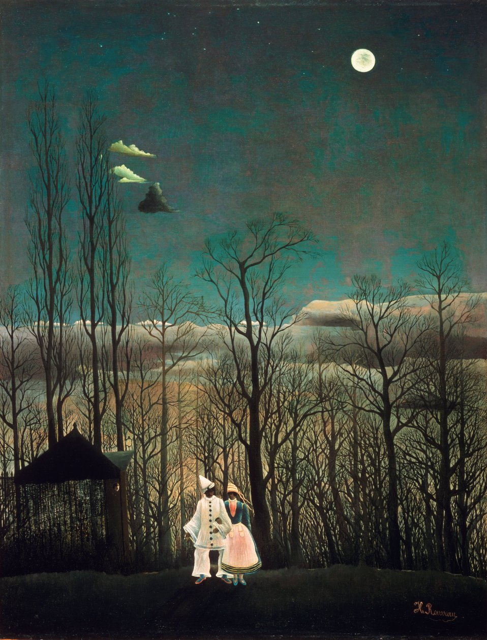 Karnevalskväll av Henri Emilien Rousseau