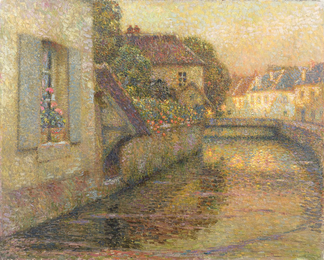 Bron vid Gisors av Henri Eugene Augustin Le Sidaner