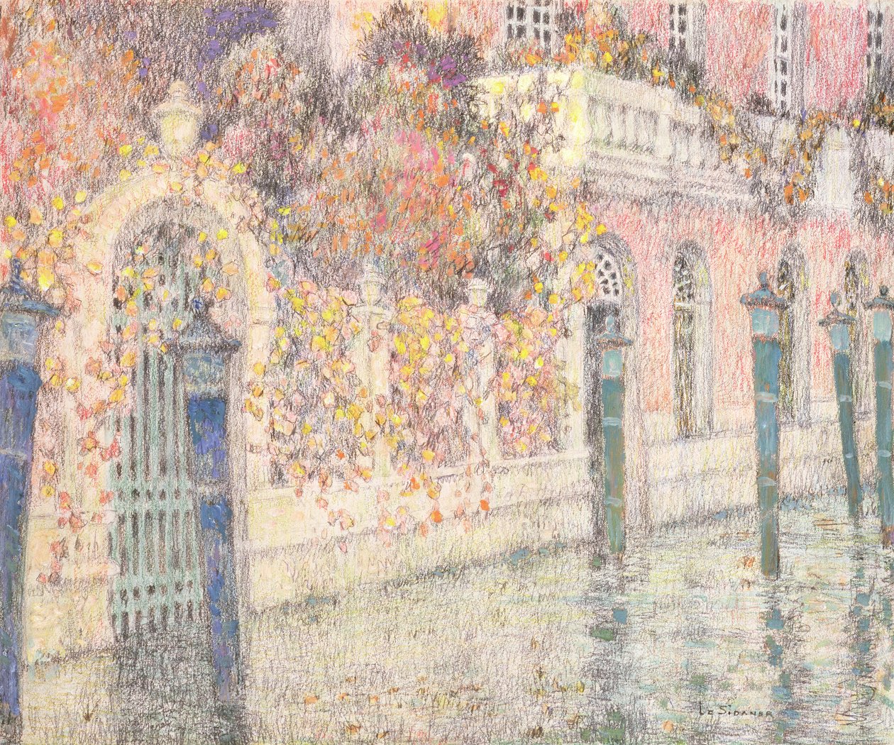 Venedig av Henri Eugene Augustin Le Sidaner