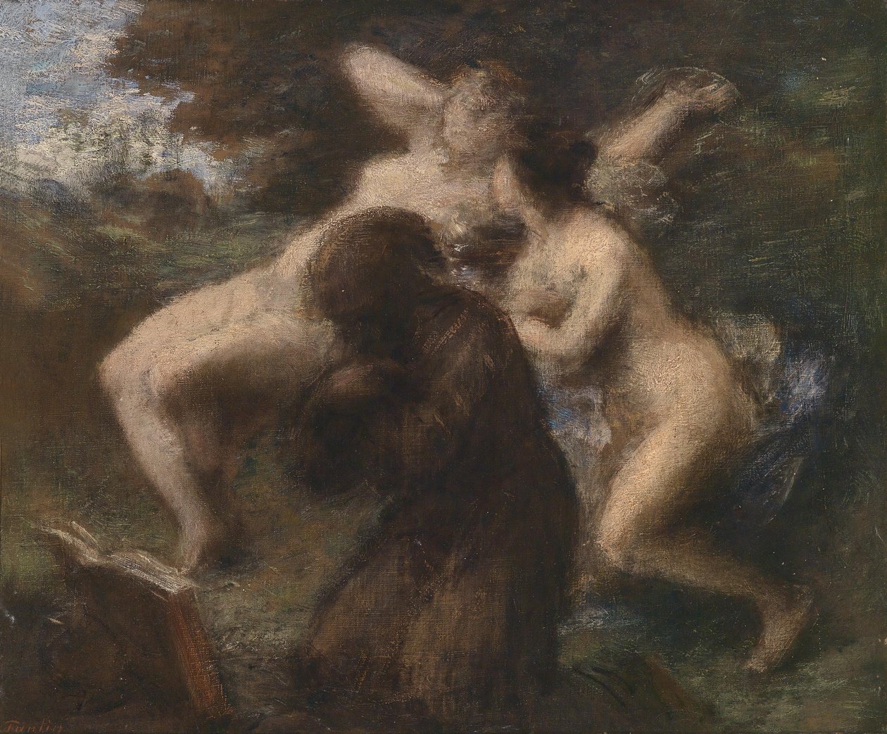 Die Versuchung des Hl. Antonius av Ignace Henri Jean Fantin Latour