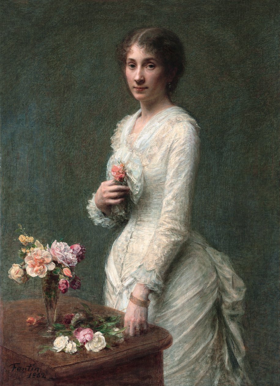 Fru Lerolle av Ignace Henri Jean Fantin-Latour