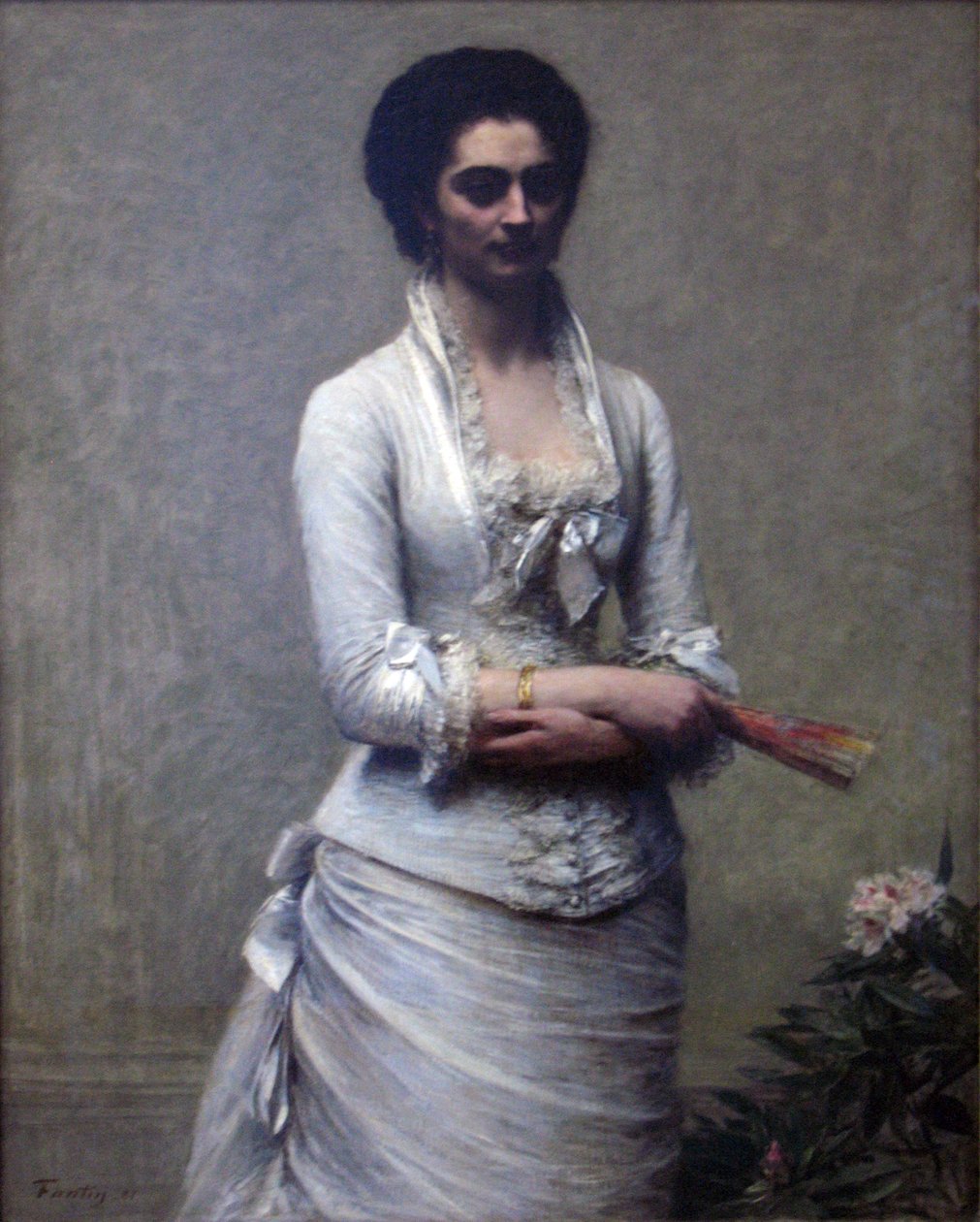 Porträtt av Eva Callimachus-Catargi av Ignace Henri Jean Fantin Latour