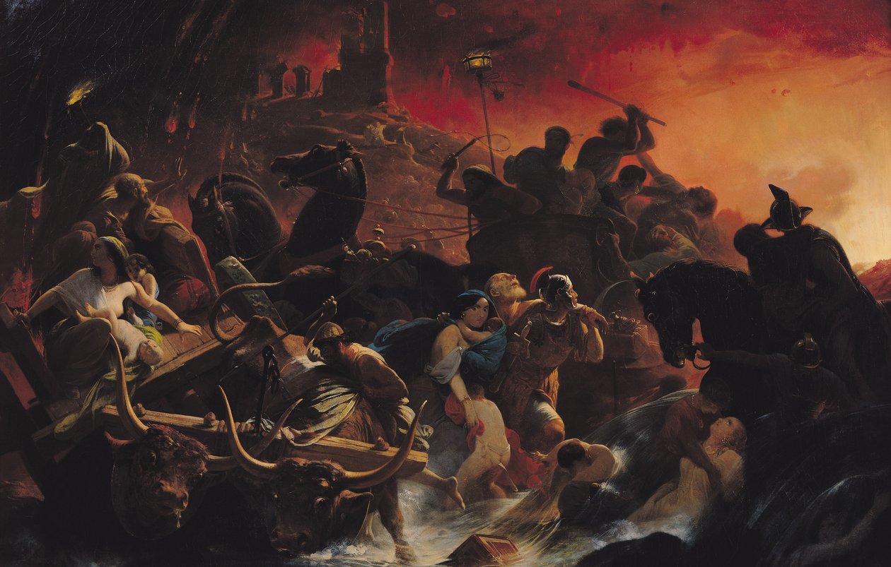 Pompejis sista dagar av Henri Frederic Schopin