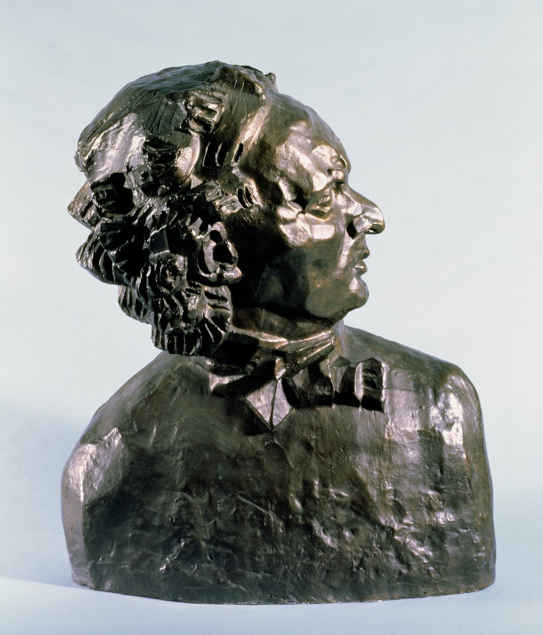 Alfred Wolmark (1877-1961) 1913 (brons) av Henri Gaudier Brzeska