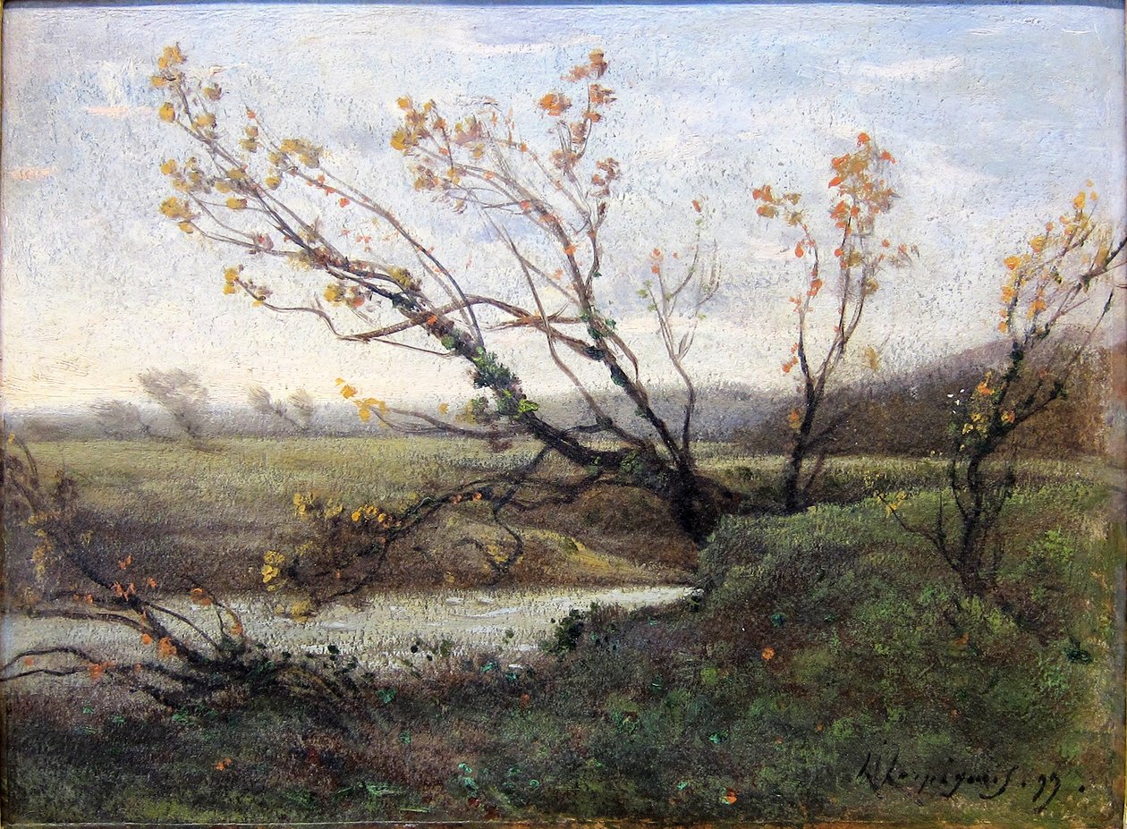 Unbekanntes Bild av Henri Joseph Harpignies