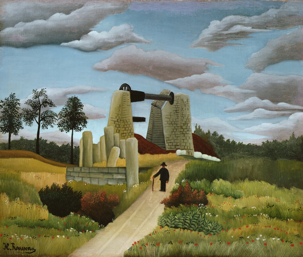 Stenbrottet av Henri Rousseau