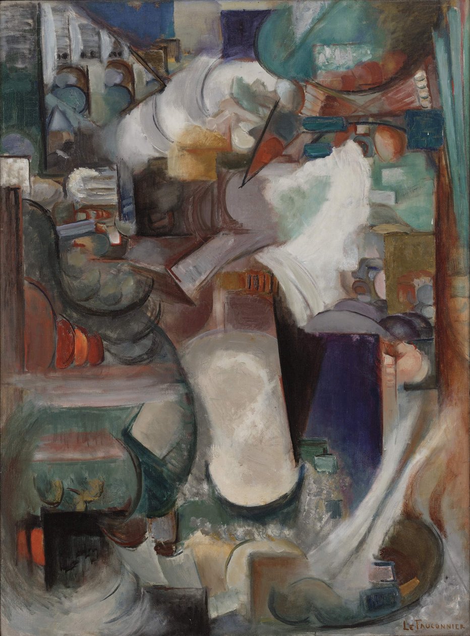 Jager  av Henri Victor Gabriel Le Fauconnier