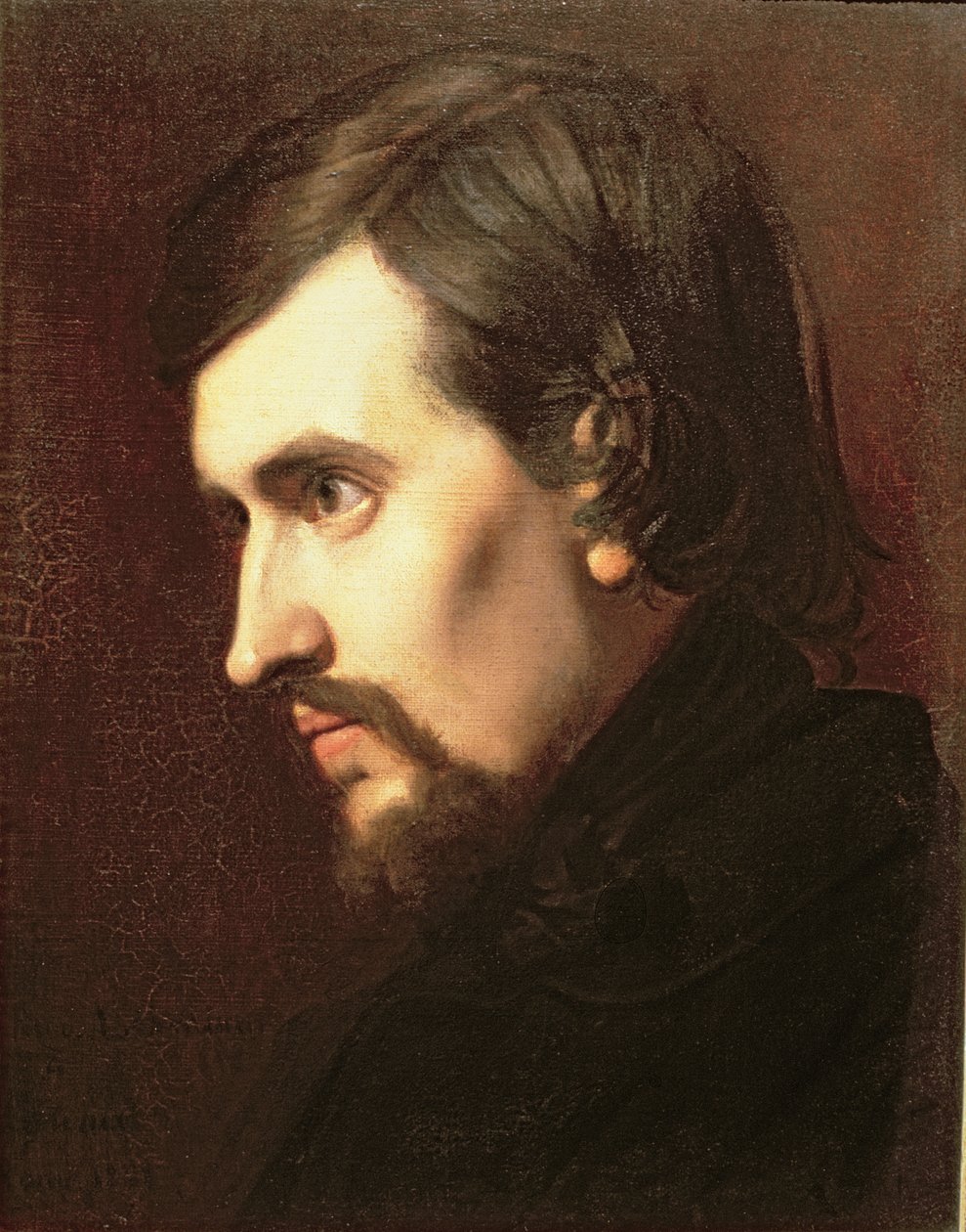 Porträtt av Charles Francois Gounod (1818-93) av Henri Lehmann