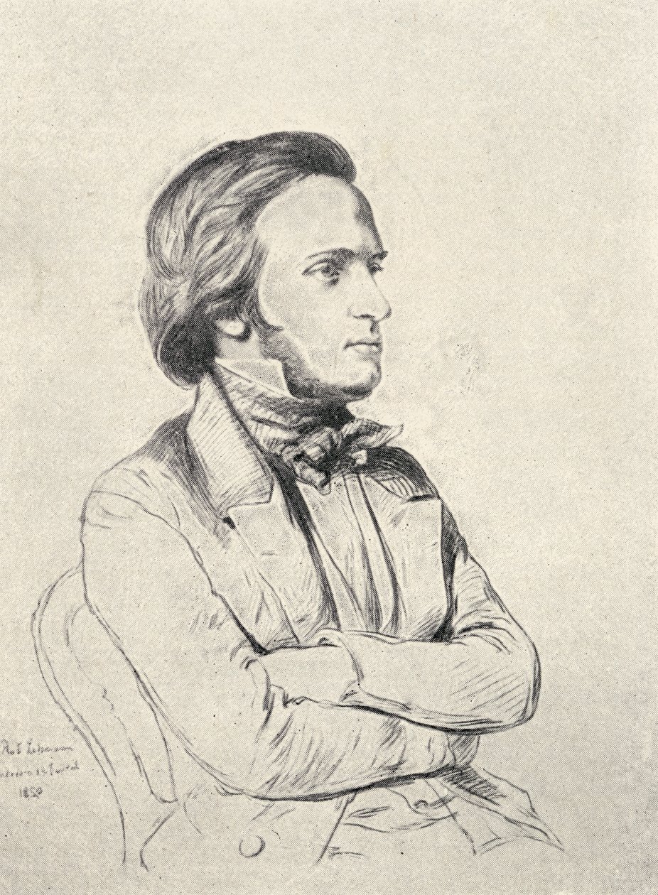 Wilhelm Richard Wagner 1850 av Henri Lehmann