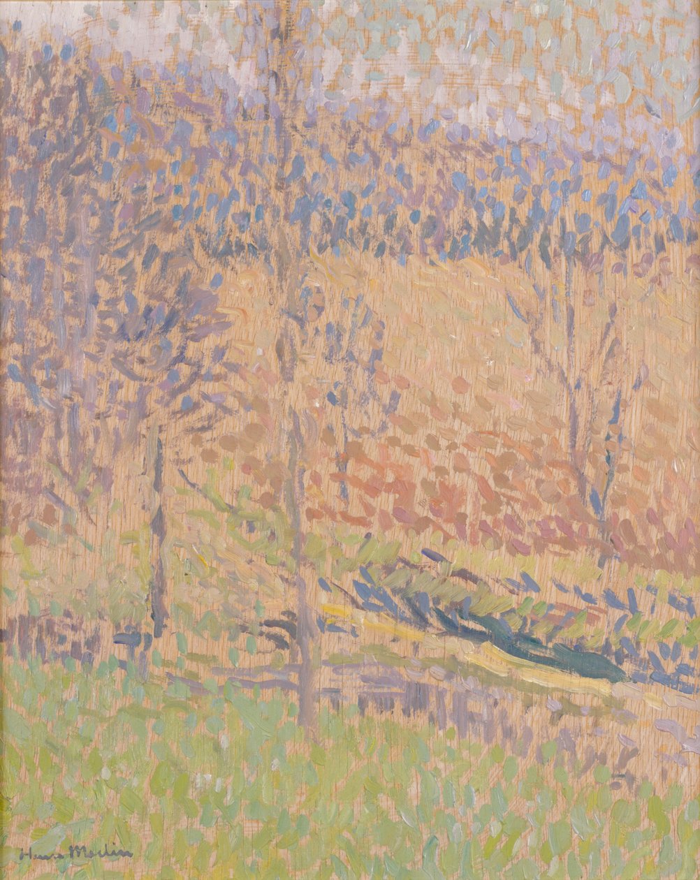 I dimman, ca 1890-1910 av Henri Martin