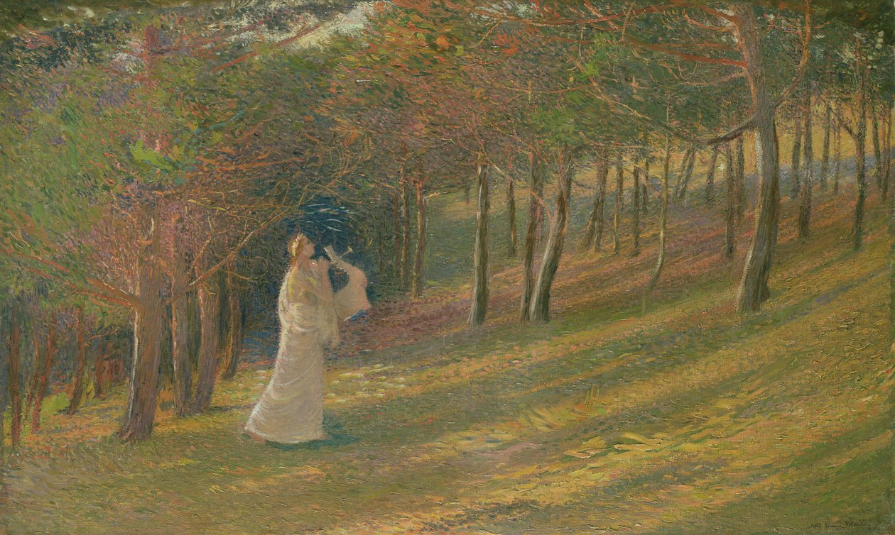 Orfeus, ca 1895 av Henri Martin